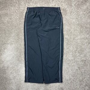 Vintage Y2K Champion‎ Black Striped Track Pants Large